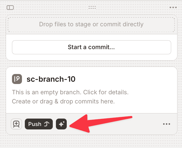 Click this to start a branch based session